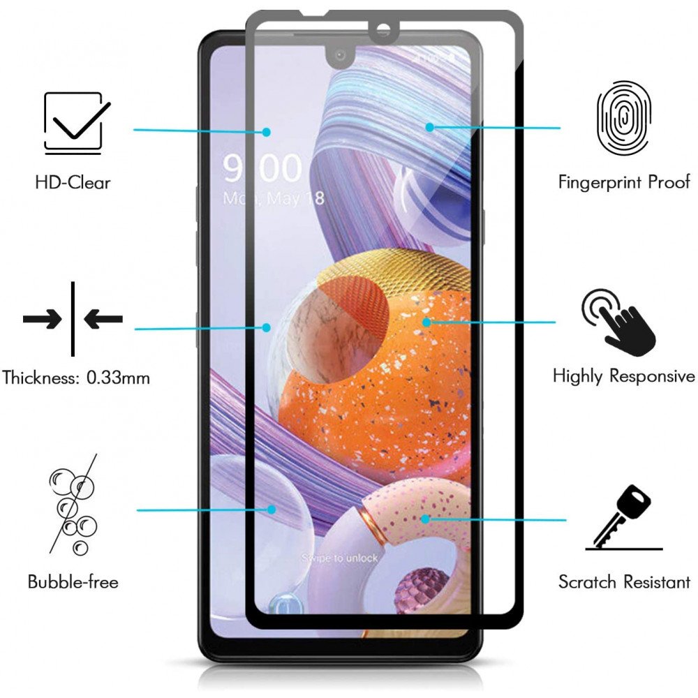 Lg stylo 6 sales screen protector